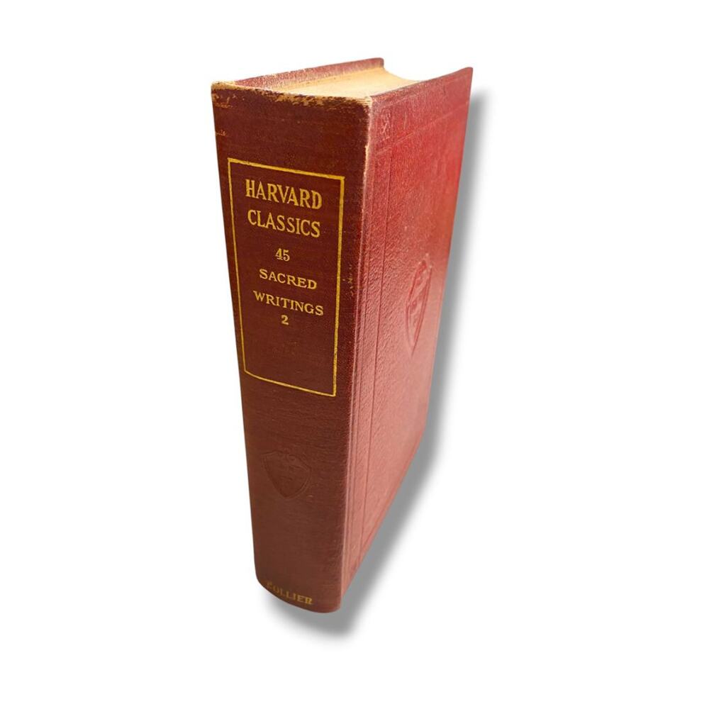 Harvard Classics 45 Sacred Writings 2 1910 Hardcover Book Collier & Son